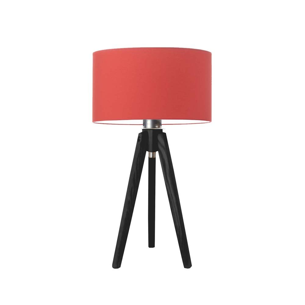 Lampka nocna LYSNE Saba, czerwony, 60 W