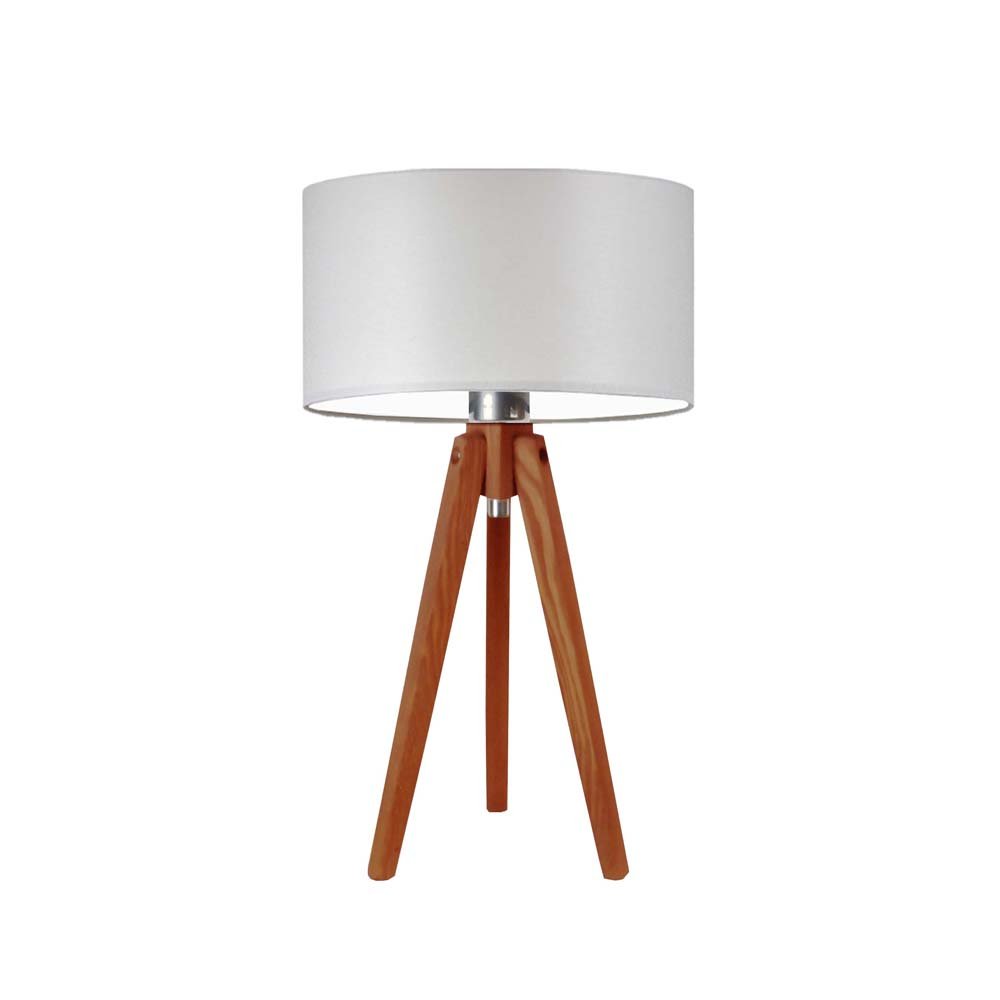 Lampka nocna LYSNE Saba, jasnoszary, 60 W