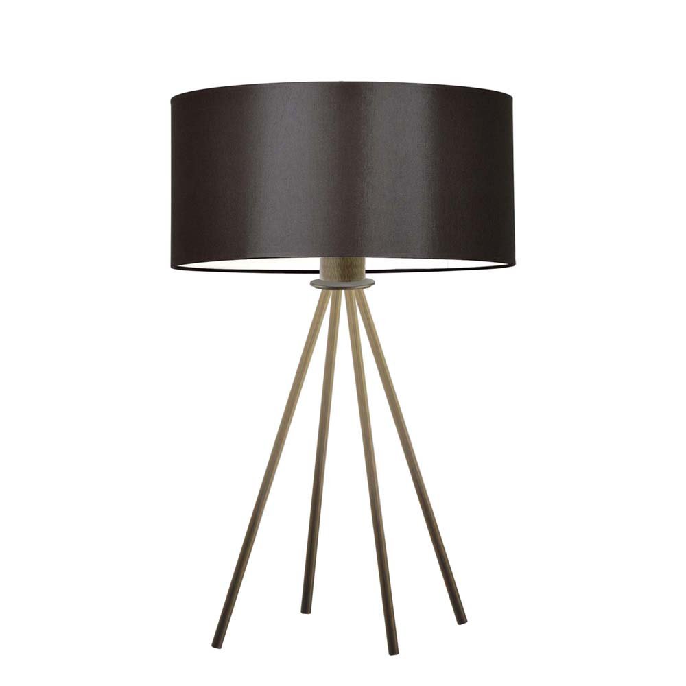 Lampka nocna LYSNE Sierra, brązowy, 60 W
