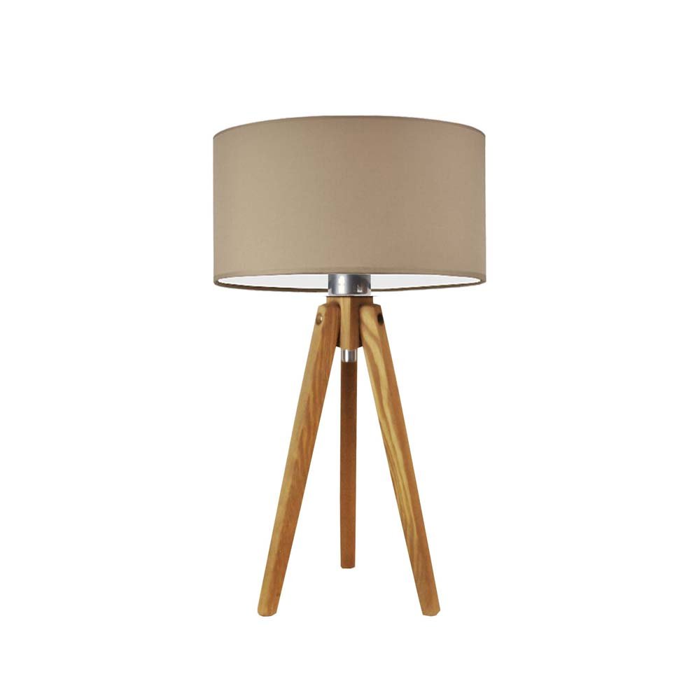 Lampka nocna LYSNE Saba, beżowy, 60 W