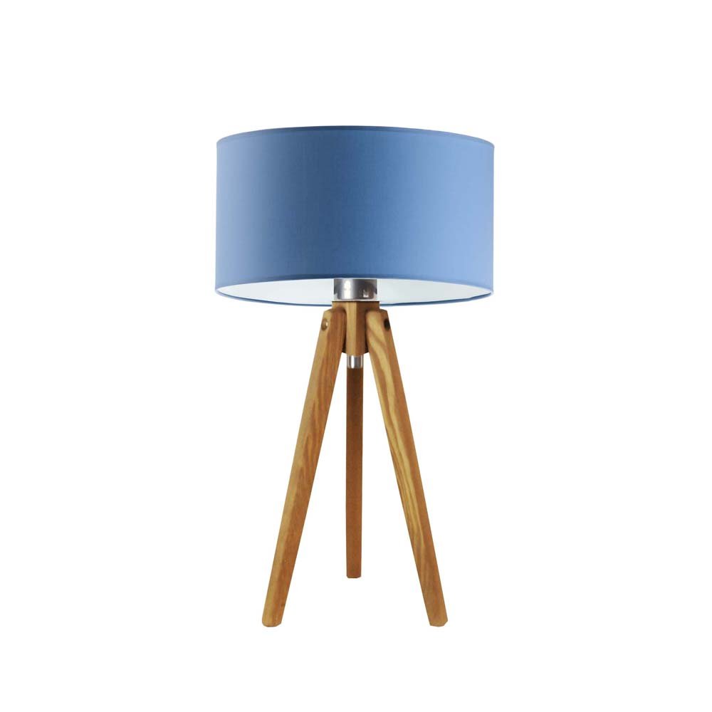 Lampka nocna LYSNE Saba, niebieski, 60 W