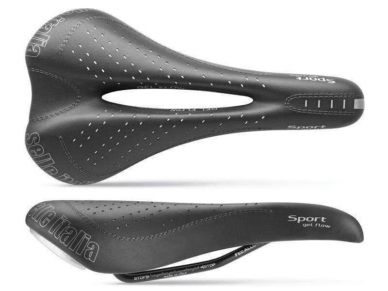 Selle Siodełko ITALIA Sport Gel Flow czarny / Płeć: damskie męskie SIT-052H501AEC001