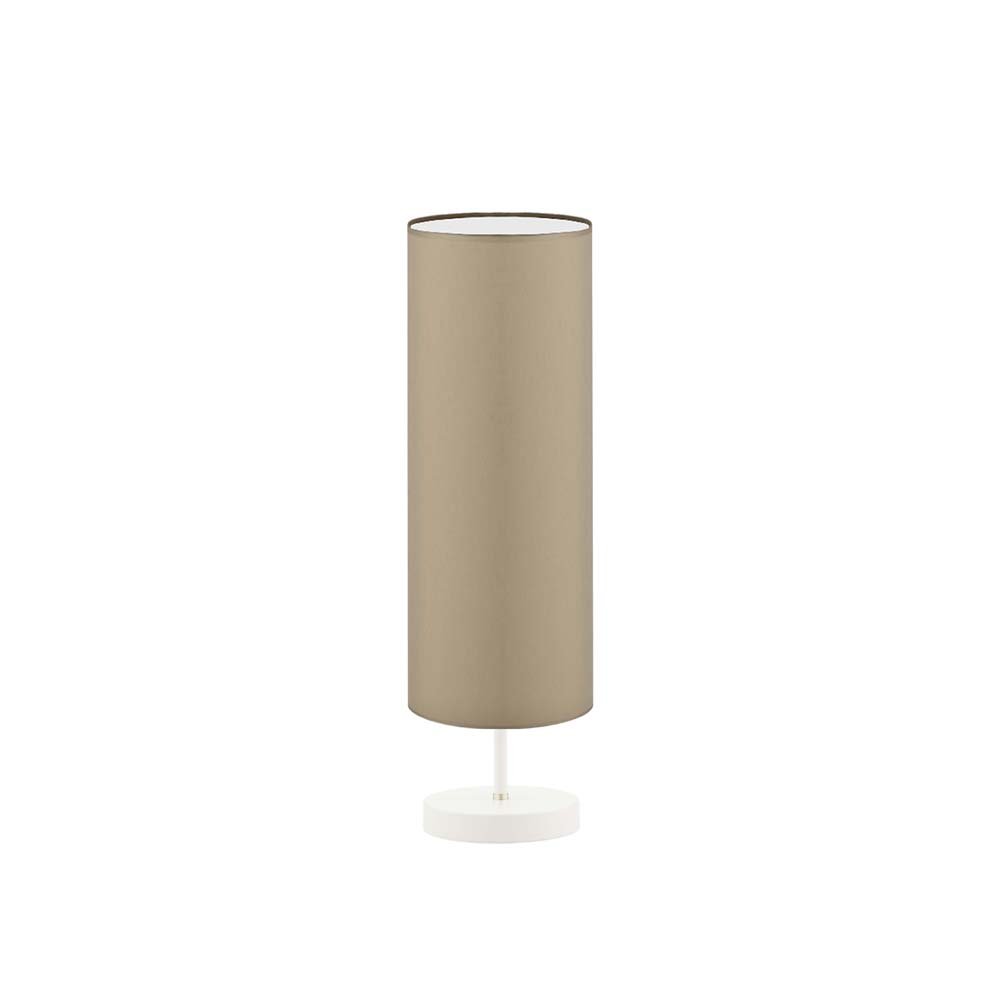 Lampka nocna LYSNE Sydney, 60 W, E27, beżowa/biała, 50x15 cm