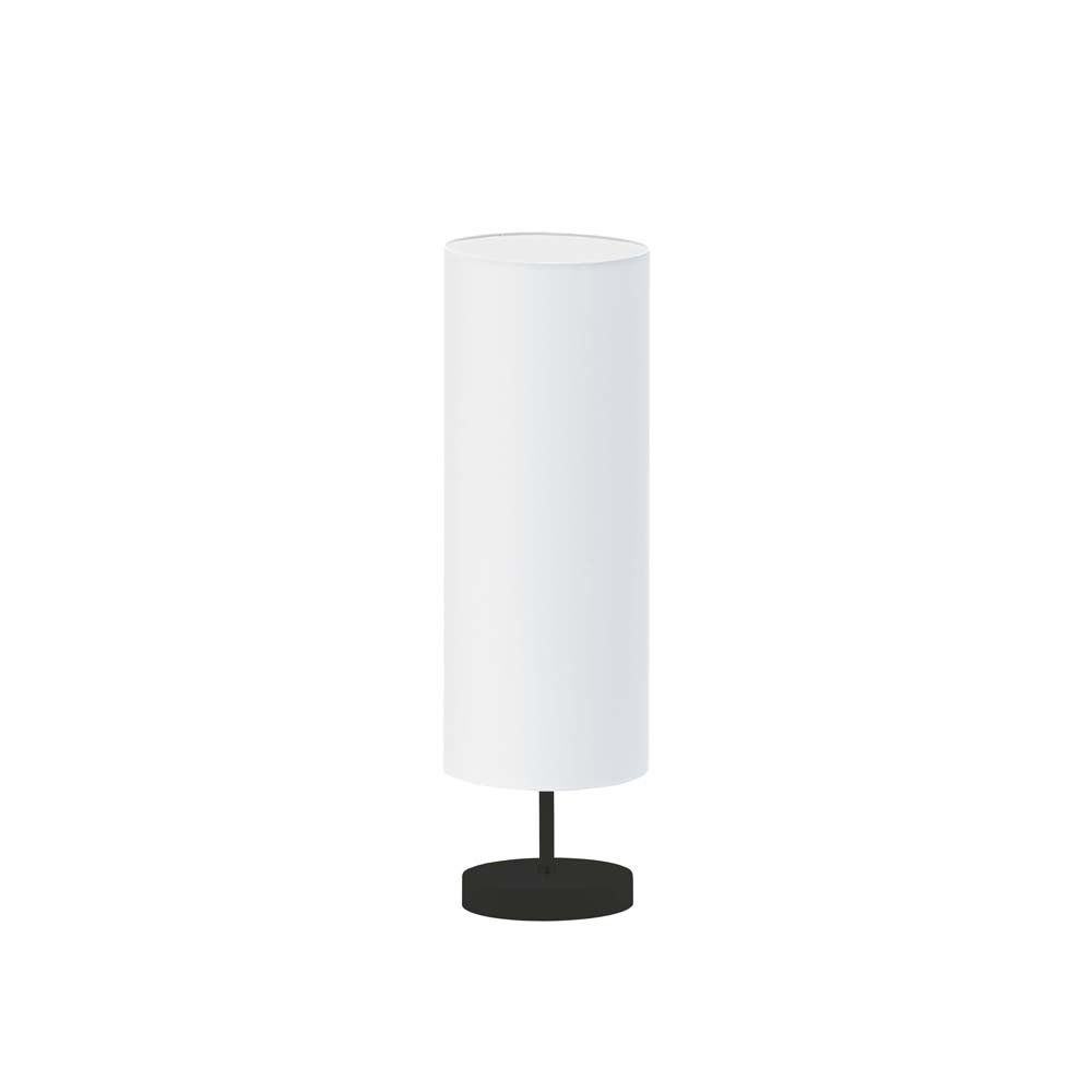 Lampka nocna LYSNE Sydney, 60 W, E27, biała/czarna, 50x15 cm
