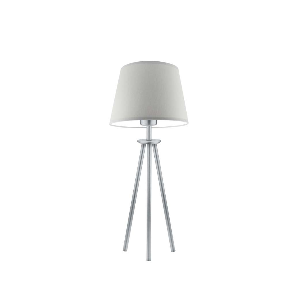 Lampka nocna LYSNE Bergen, jasnoszary, 60 W