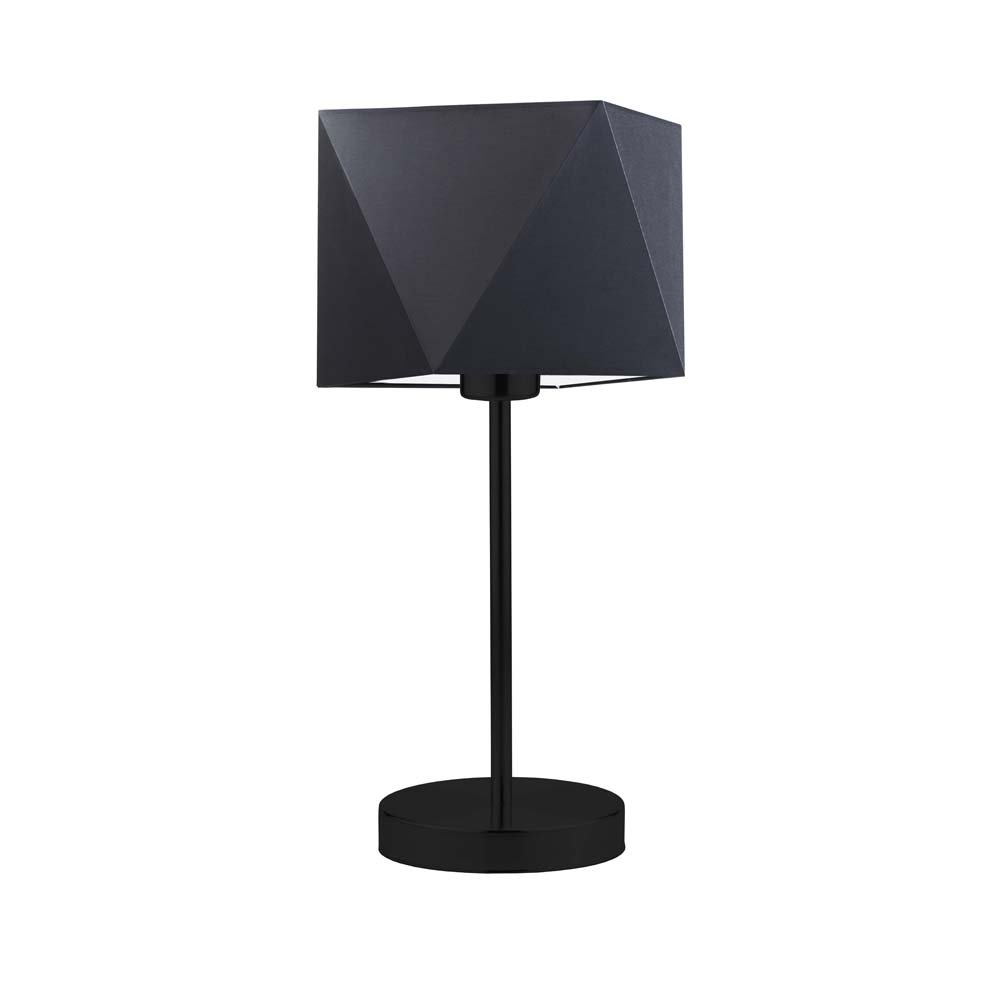 Lampka nocna LYSNE Wuhu, 60 W, E27, czarna, 43x23 cm