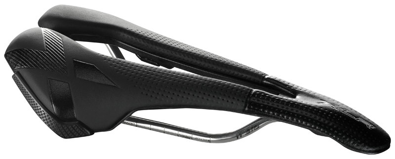 Selle ITALIA Siodło ITALIA X-LR SUPERFLOW S (id match - S3) TI 316 Tube 7, fibra-tek, 172g czarne (NEW) A-SIT-078A601IKC001