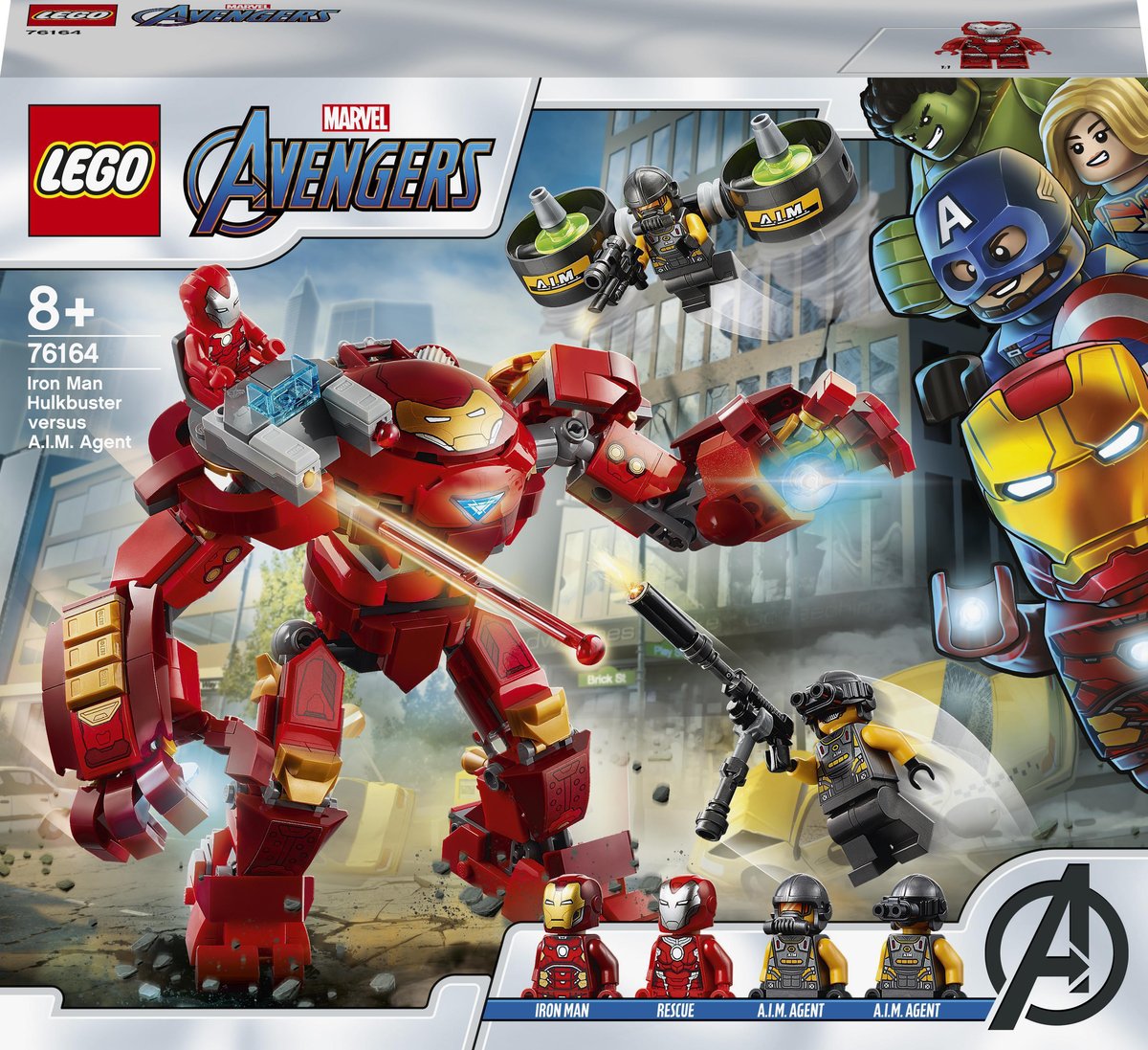 LEGO Super Heroes Hulkbuster Iron Mana kontra agenci A.I.M 76164