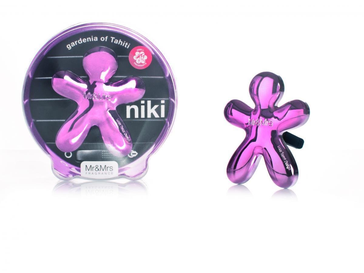 Zapach samochodowy Mr&Mrs FRAGRANCE NIKI růžová Gardenia di Tahiti 367824)