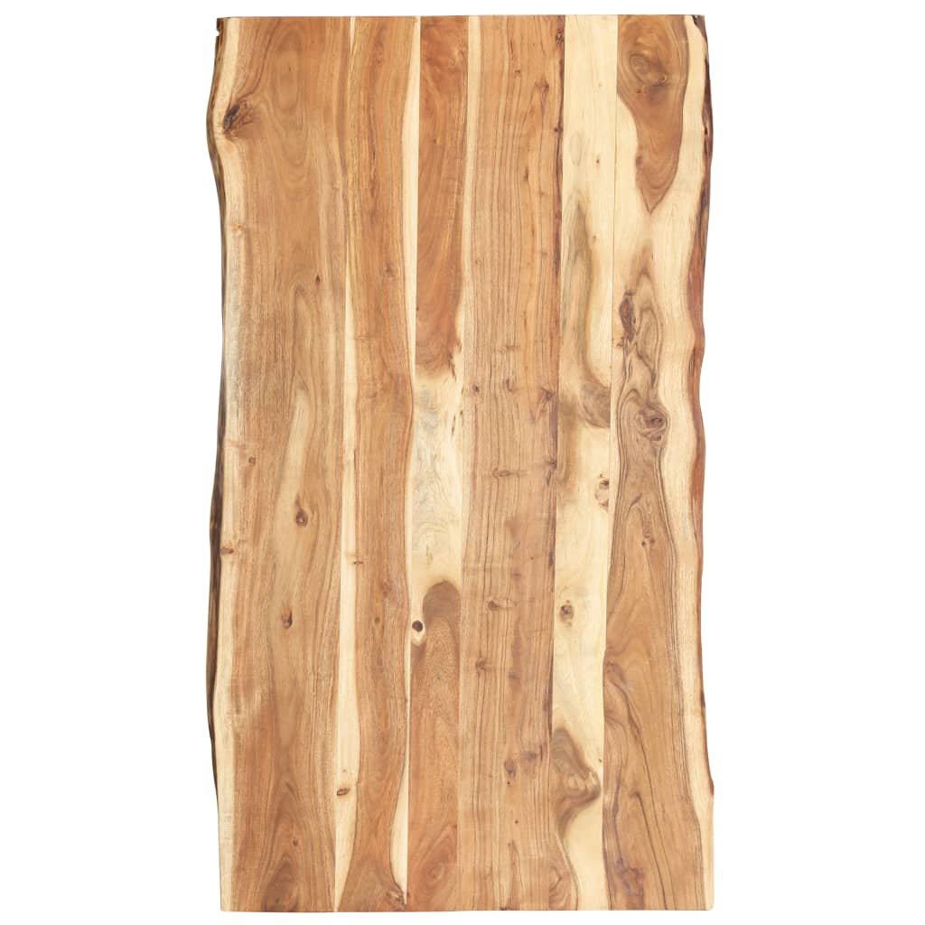 vidaXL Blat kuchenny, lite drewno akacjowe, 120 x 60 x 3,8 cm vidaXL