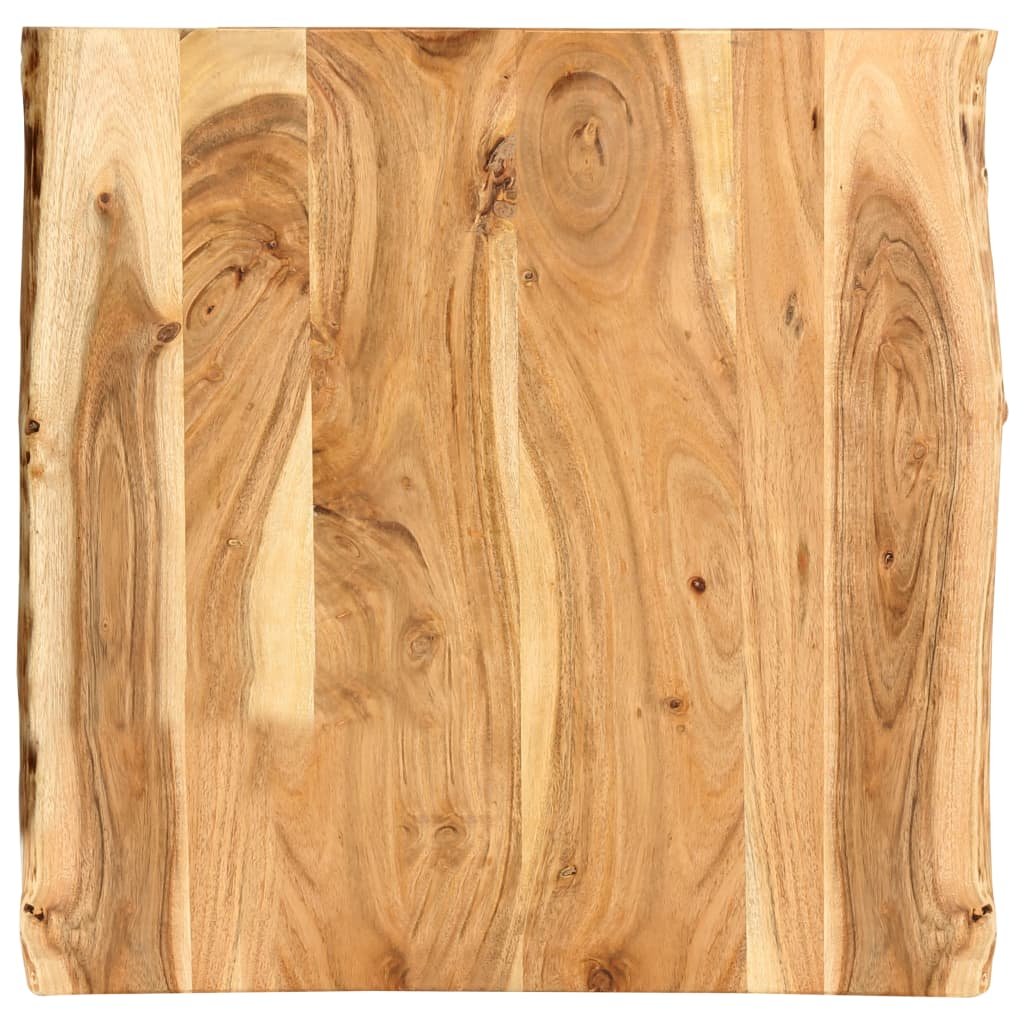 vidaXL Blat kuchenny, lite drewno akacjowe, 60 x 60 x 2,5 cm vidaXL