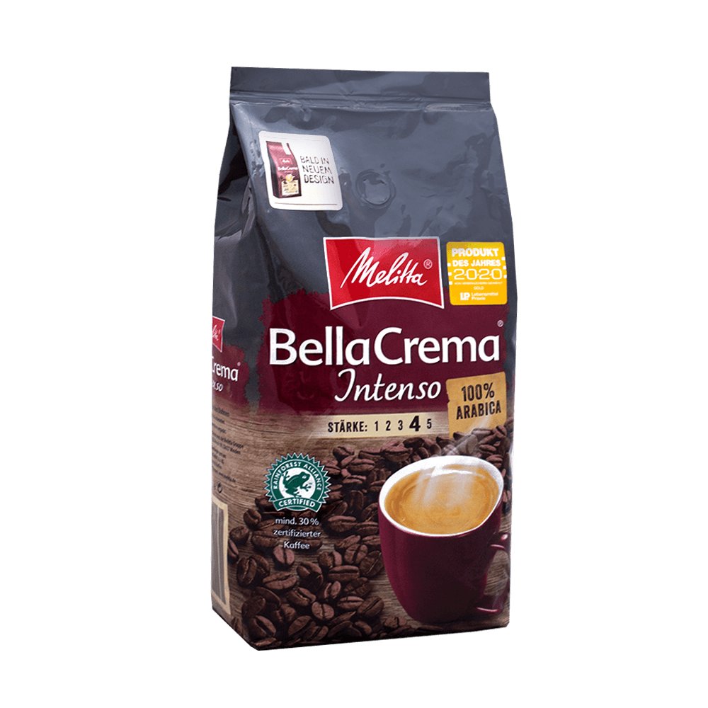 Melitta, kawa ziarnista BellaCrema Intenso, 1 kg