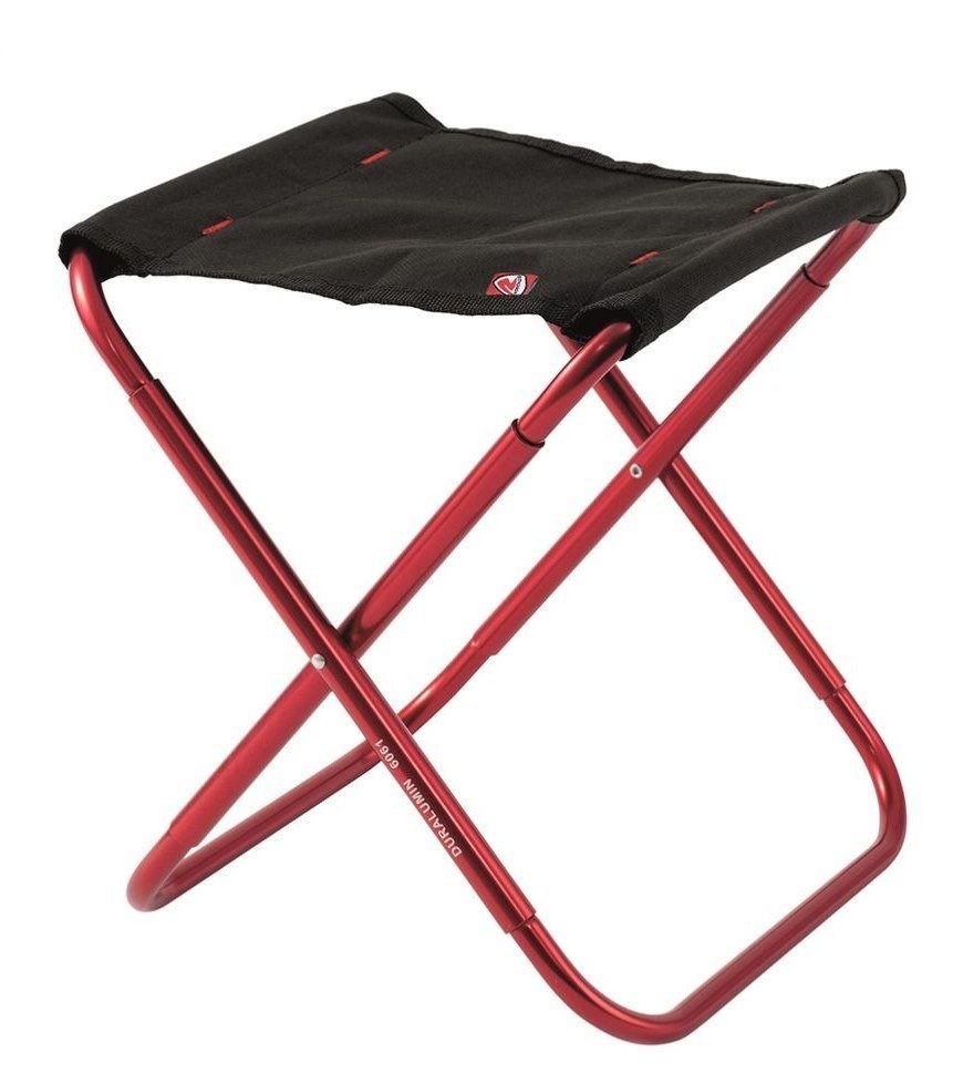 ROBENS Krzesło składane krzesło kempingowe Discover Stool, czerwony 490004