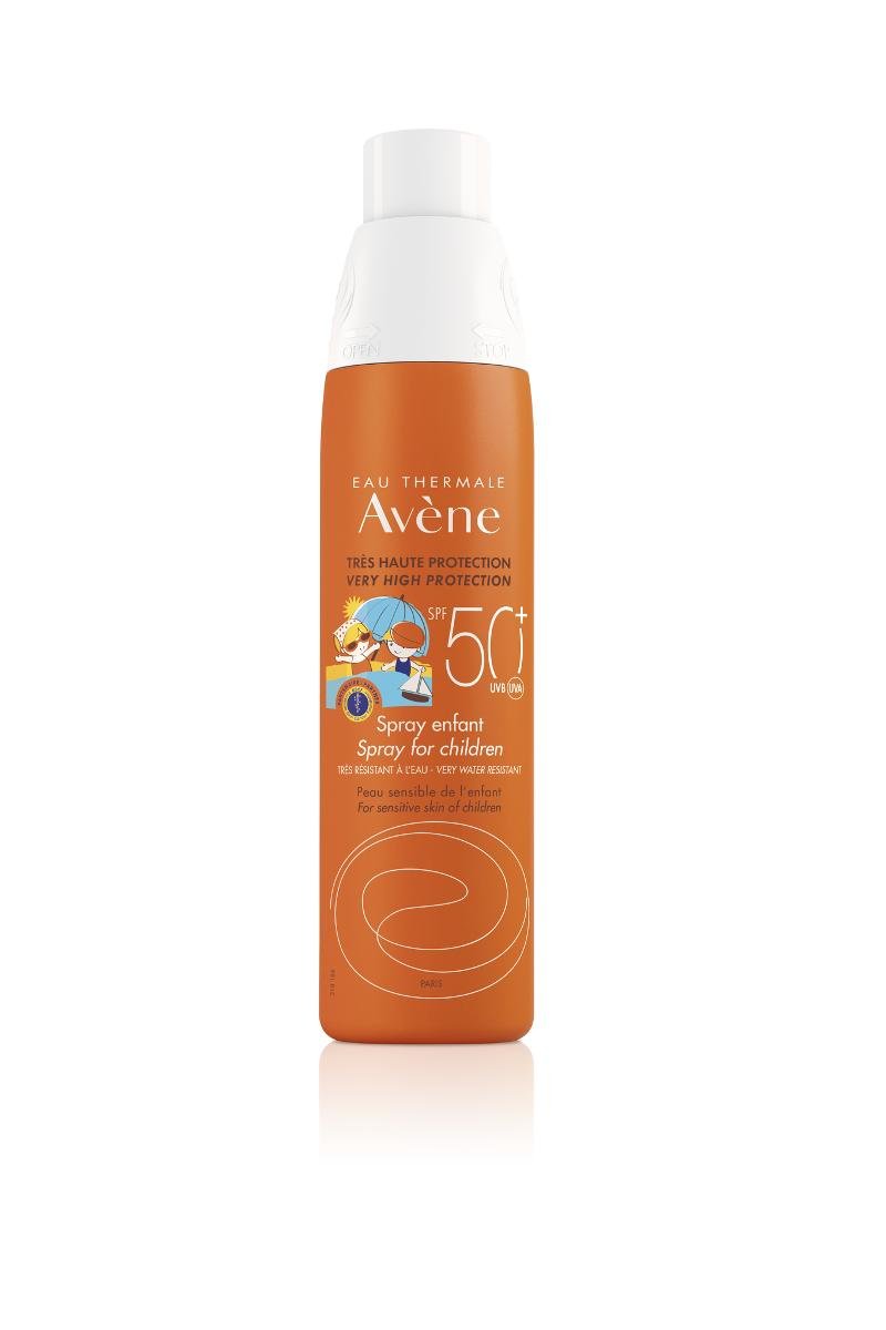 Avene spray dla dzieci z bardzo wysoką ochroną przeciwsłoneczną spf 50+ 200 ml