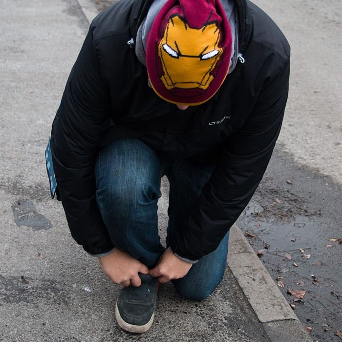 Czapka zimowa Iron Man - Marvel