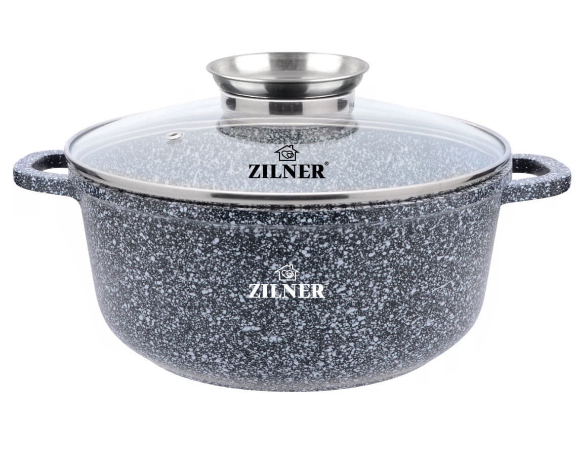 ZILNER ZILNER GARNEK MARMUROWY 3.2L 22cm ZILNER ZL-7089 5903784070892