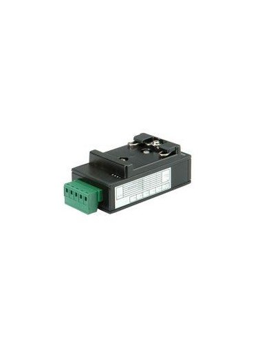 Rotronic ROLINE 12021004 USB 2.0 po RS422/485 adapter do szyny montażowej DIN Czarny 12021004