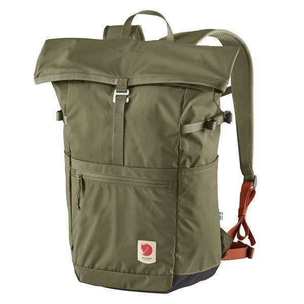 Fjallraven, Plecak turystyczny, High Coast Foldsack F23222-620, zielony, 24L
