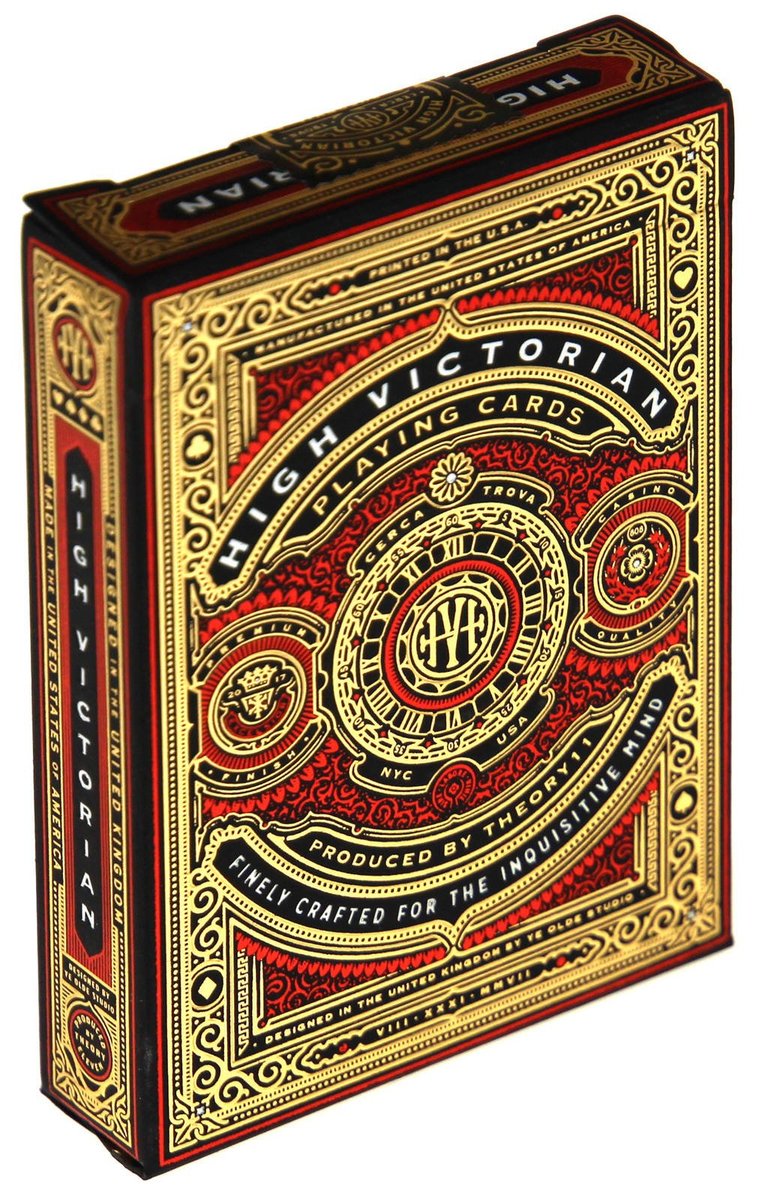 Karty High Victorian Red