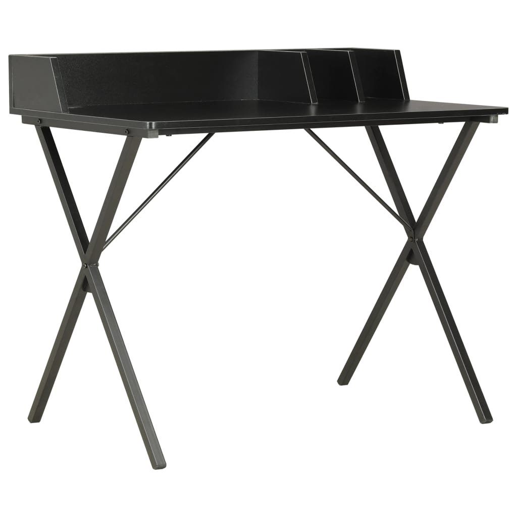 vidaXL vidaXL Biurko, czarne, 80 x 50 x 84 cm