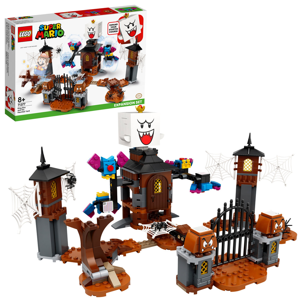 LEGO Super Mario King Boo i nawiedzone podwórze zestaw rozszerzający 71377 Darmowa dostawa 71377