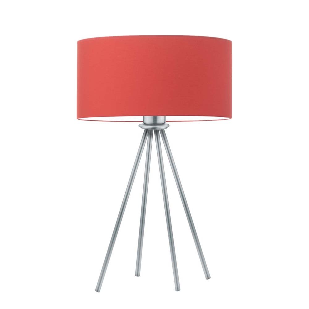 Lampka nocna LYSNE Sierra, czerwony, 60 W