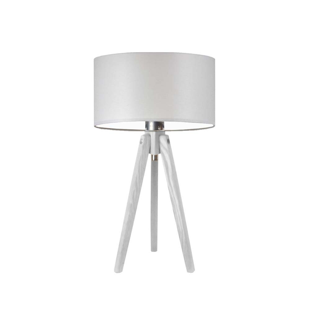 Lampka nocna LYSNE Saba, jasnoszary, 60 W