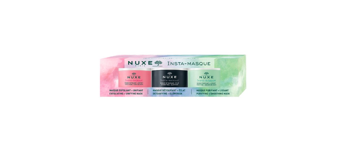 Nuxe Insta Masque promocyjny zestaw maseczek do twarzy 3 x 15ml