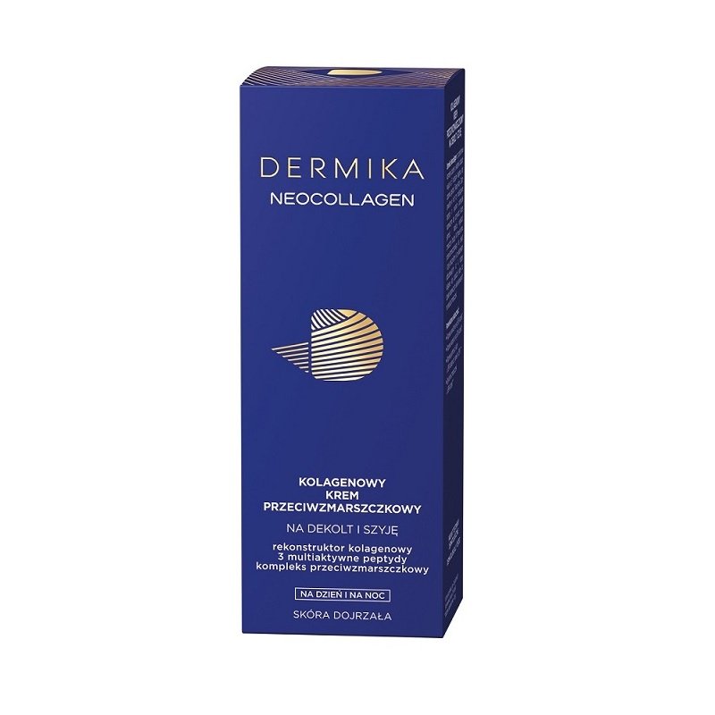 Dermika NEOCOLLAGEN Krem przeciwzmarszczkowy na dekolt i szyję 50ml 734C-722CB_20201008153331