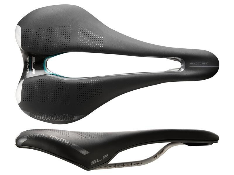 Selle Italia Italia SLR Boost Gravel Superflow Saddle, czarny L3 | 145mm 2021 Siodełka szosowe 308115002
