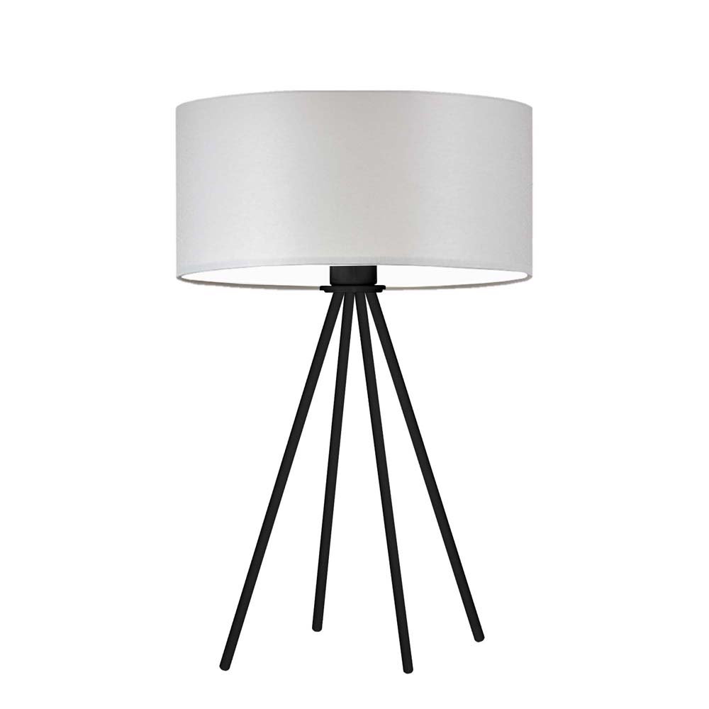 Lampka nocna LYSNE Sierra, jasnoszary, 60 W