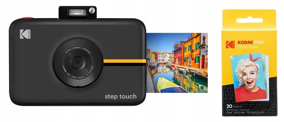 Aparat Kodak Step Touch 13mp 1080p + Wkład 20 Szt. - Czarny