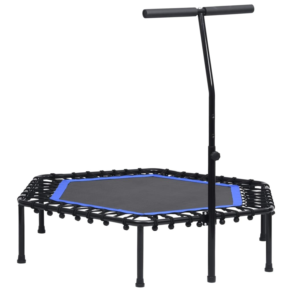 vidaXL, Trampolina fitness z uchwytem, 122 cm