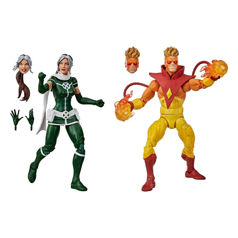 Hasbro, zestaw figurek  Marvel Legends - X-Men 2-Pack Rogue & Pyro