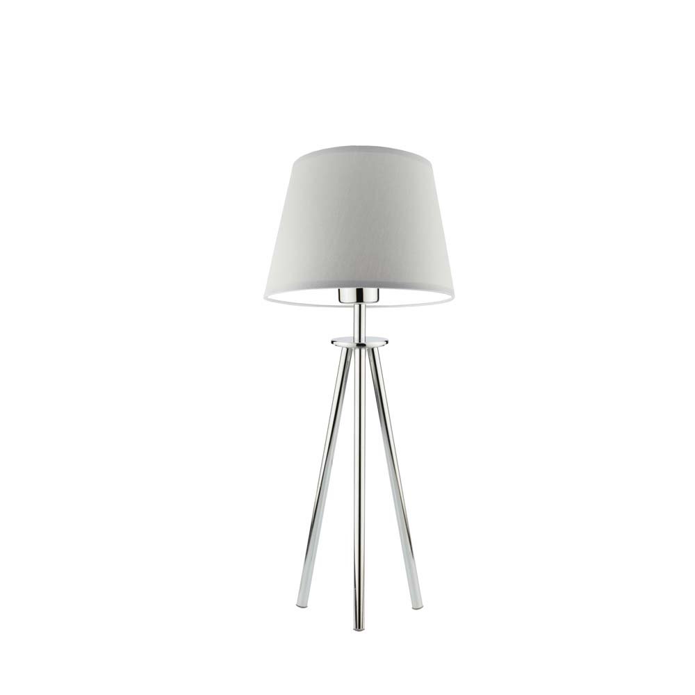 Lampka nocna LYSNE Bergen, jasnoszary, 60 W