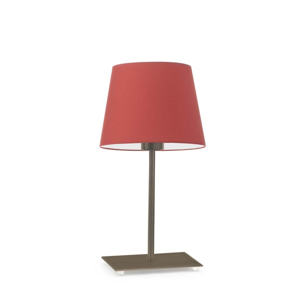 Lampka nocna LYSNE Genua, czerwony, 60 W