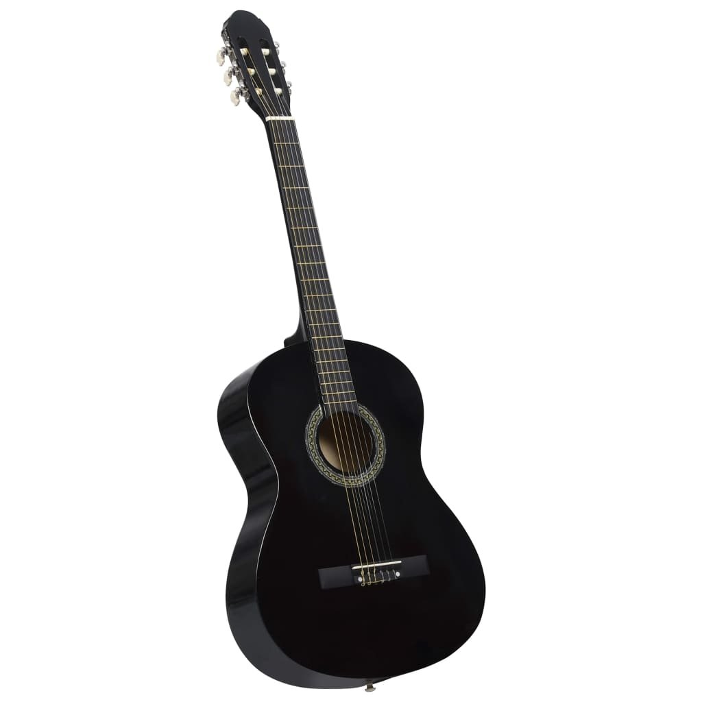 vidaXL Gitara klasyczna dla początkujących 4/4 39 drewno lipowe 70110