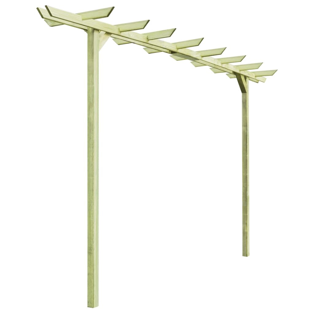 vidaXL Pergola ogrodowa, impregnowane drewno sosnowe FSC, 360x200x60cm