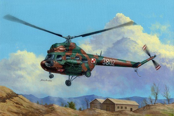 Hobby Boss Polski śmigłowiec Mil Mi-2T Hoplite 87241