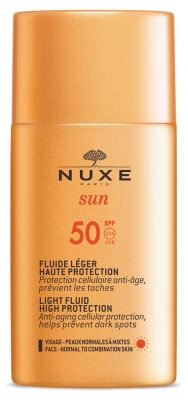 Nuxe Sun Lekki fluid o wysokiej ochronie SPF50 50 ml