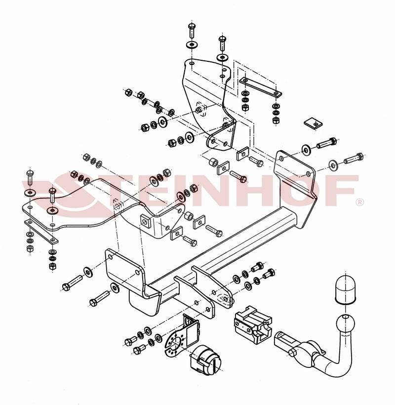 Hak holowniczy Steinhof A-036