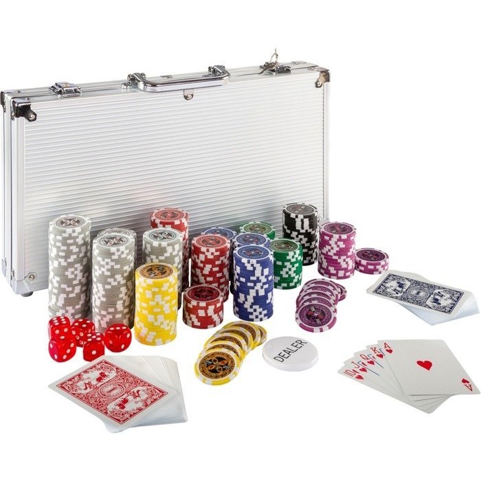 MAX Zestaw do pokera 300szt. żetonów 1 - 1000 design Ultimate