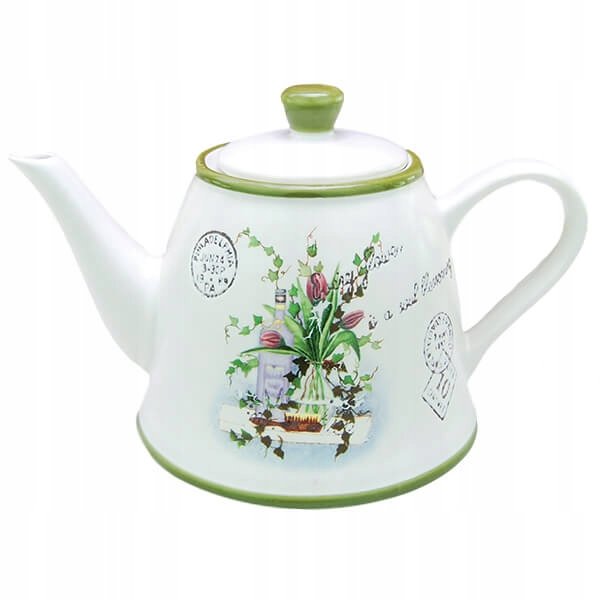 CERAMICZNY CZAJNICZEK DO PARZENIA HERBATY ZIÓŁ