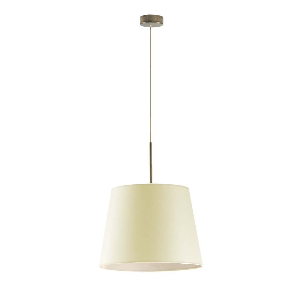 LYSNE Lampa wisząca do sypialni SARI - kolor ecru 14565/1 - KOLOR ECRU