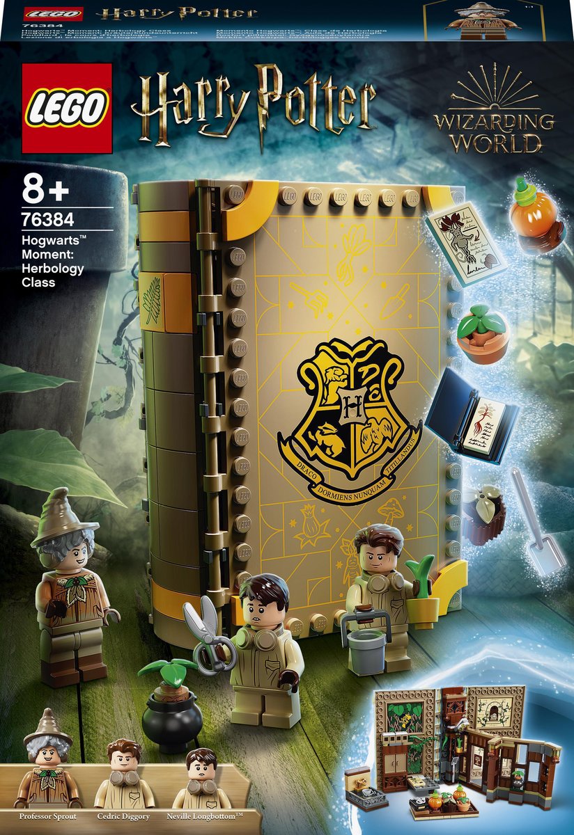 LEGO HARRY POTTER CHWILE Z HOGWARTU ZAJĘCIA Z ZIELARSTWA 76384