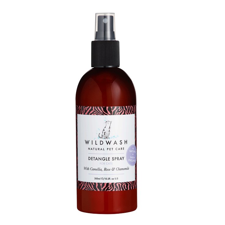 Preparat do kołtunów sierści kota WildWash Pro Detangle ułatwiający rozczesywanie (300 ml)