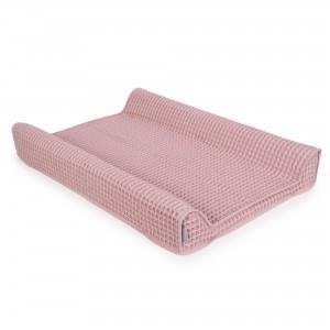 Niemowlęcy pokrowiec Waffle 50x70 różowy Ceba Baby,