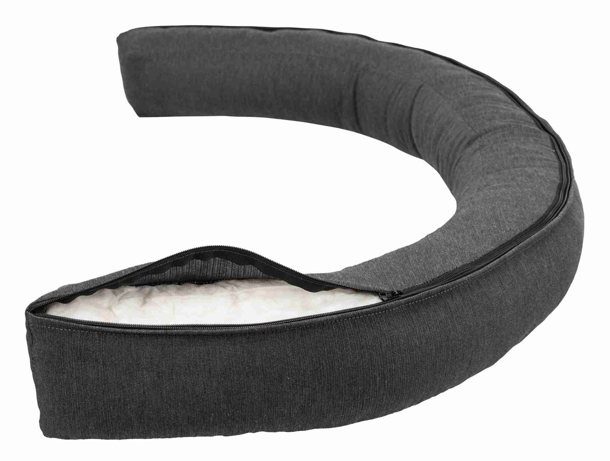 Sofa Vital Bendson, 75 × 60 cm, ciemnoszara/jasnoszara
