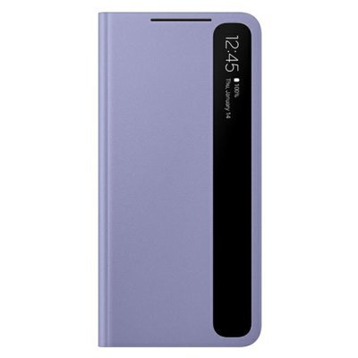 Samsung Clear view cover do Galaxy S21+ Violet