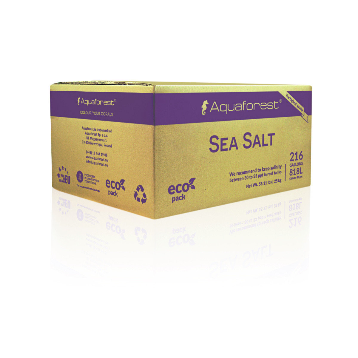Aquaforest Sea Salt 25kg BOX AF Sea Salt Aquaforest box 25kg